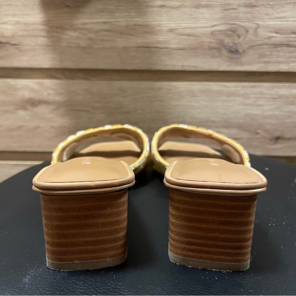 Who Wear What ‘Emily Slide Sandal” 7.5 kitten heel mule - Picture 4 of 5